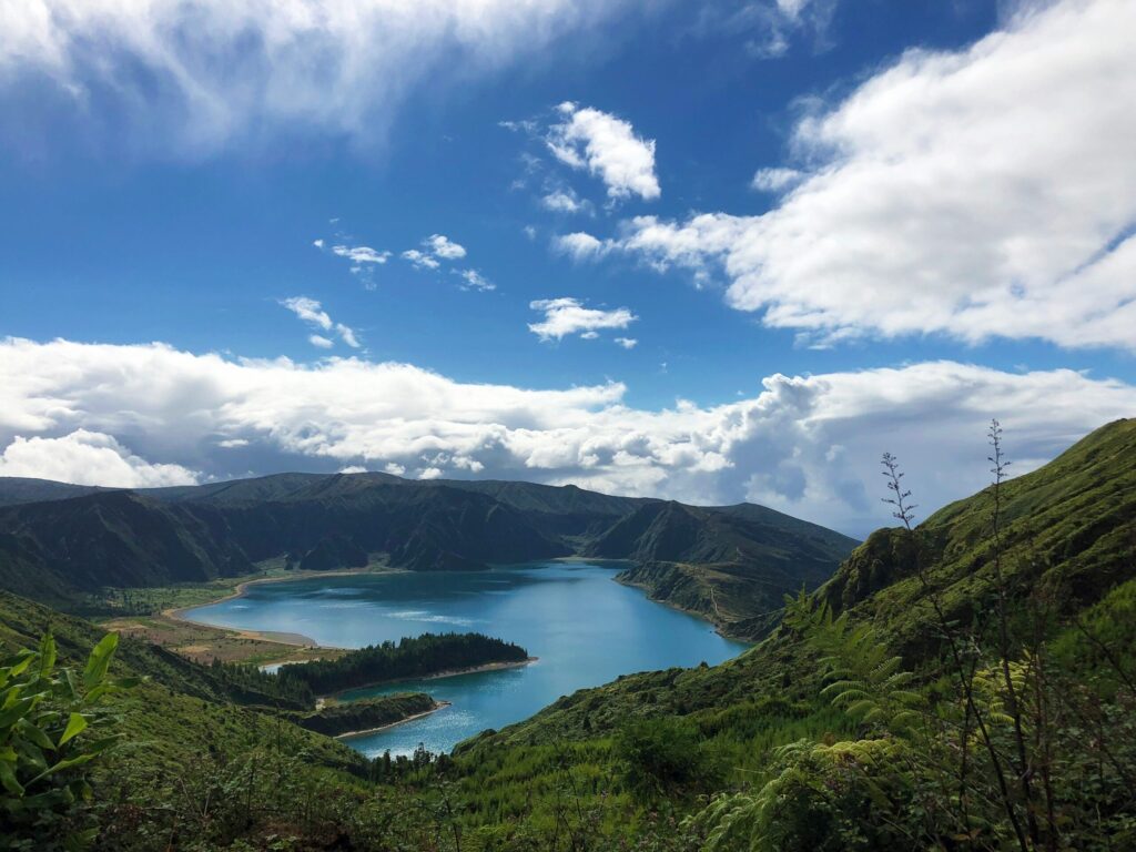 Η Γαλάζια και η Πράσινη Λίμνη του Sete Cidades, Αζόρες