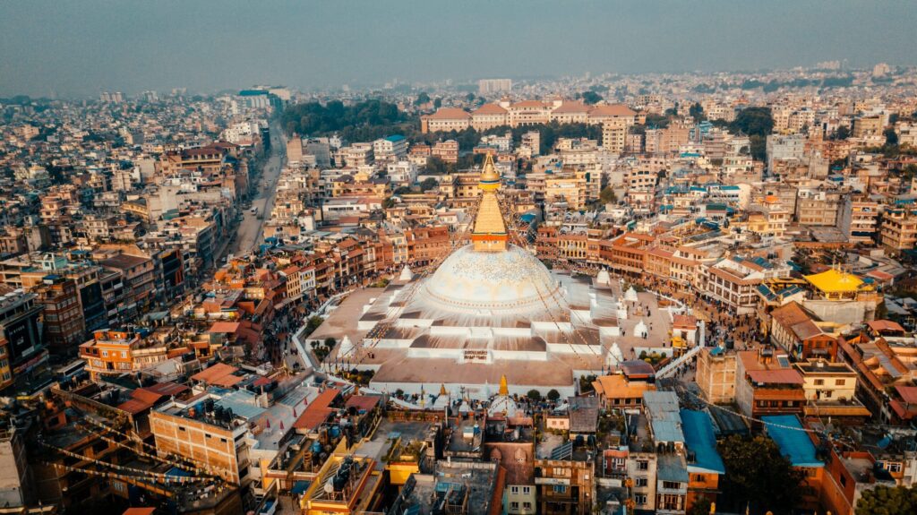 Η μεγάλη στούπα Boudhanath, Κατμαντού