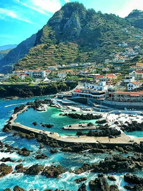 Οι φυσικές πισίνες του Πόρτο Μονίζ, Μαδέρα